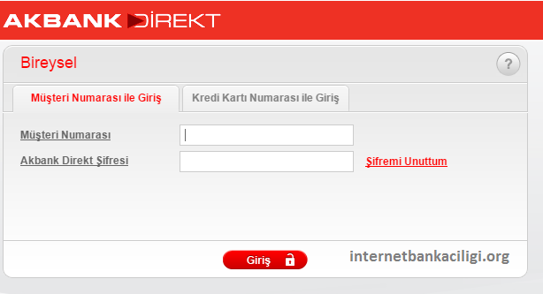 akbank internet bankacılığı